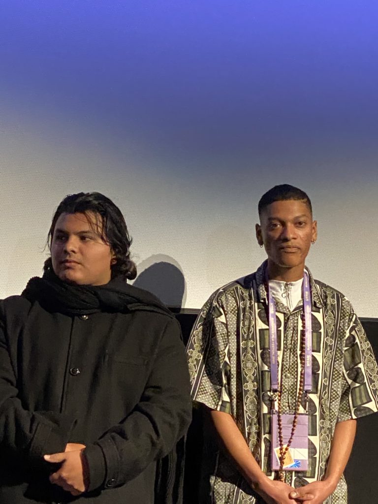 Steven Garza and Rene Otero, two of the rising stars from Boys State (photo by Jane Howze) 