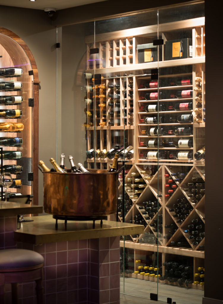 Bar Charles prides itself on an extensive list of wines and bubbles. (Photo by Manny Images)