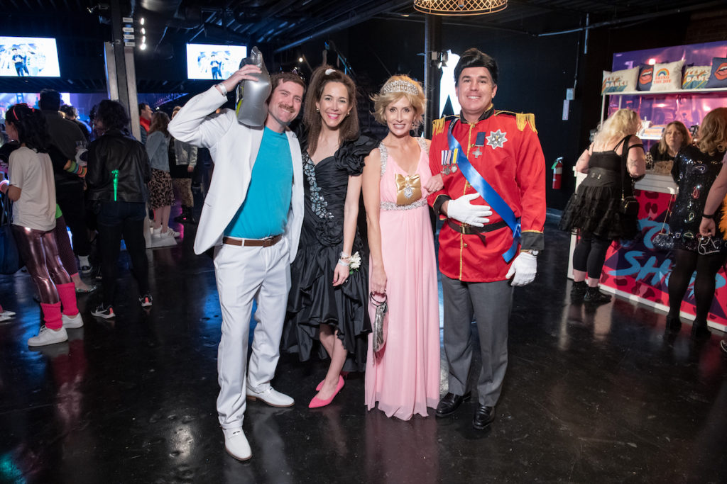 Brian and Jamie O'Boyle, Jackie and Travis Pittman (Photo by Bruno )