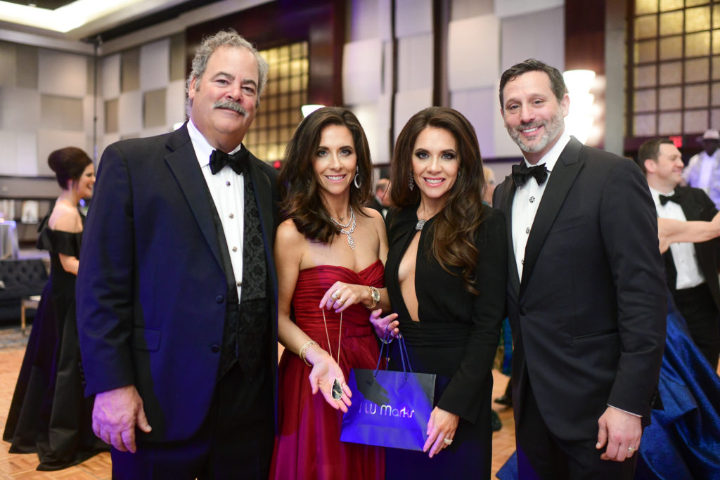 Cal & honoree Hannah McNair, Joanna & Brad Marks (Photo by Daniel Ortiz)