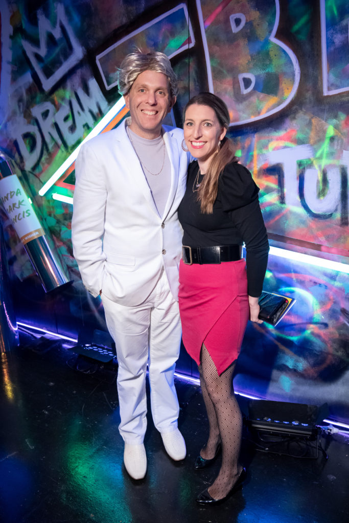 Catherine and Chris Lamb (Photo by Bruno )