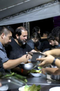 Chef Preparing Dinner