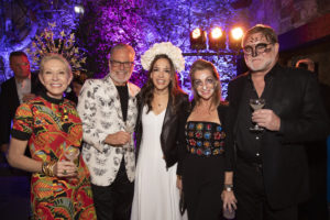 Cindy & Howard Rachofsky, Bertha González Nieves, guest, Harold Spook