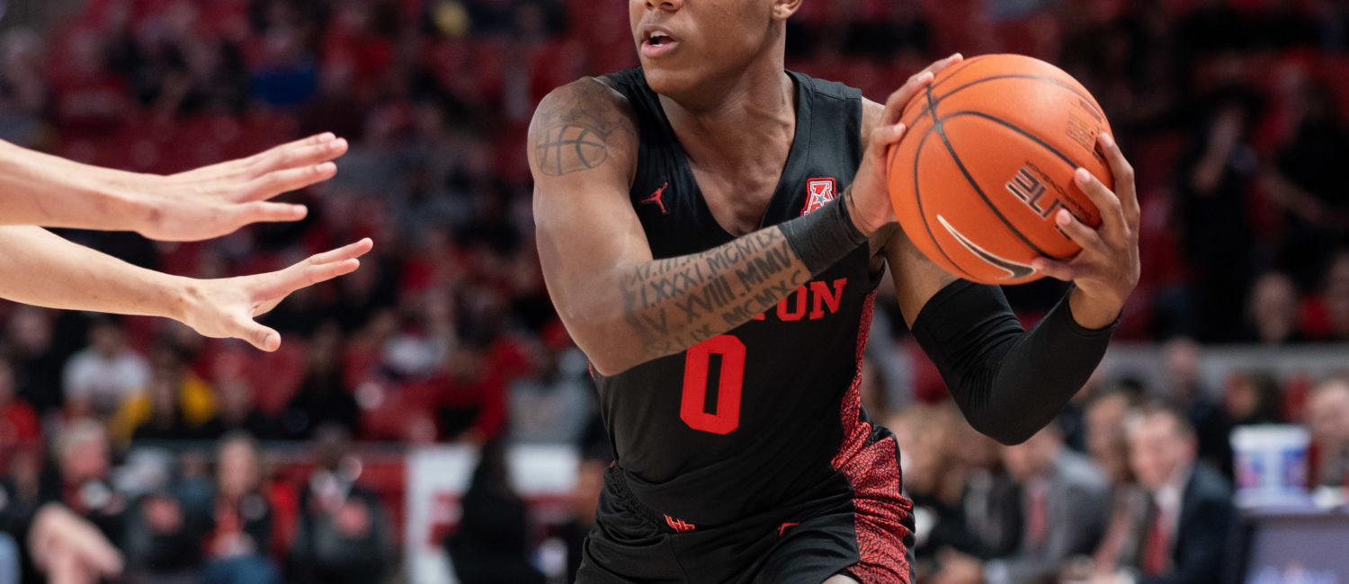 University of Houston freshman guard Marcus Sasser is already a difference maker. (Photo by F. Carter Smith)