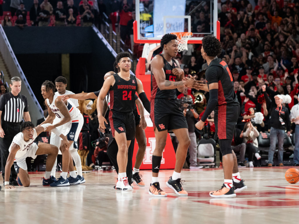 UH basketball has come together as a team. (Photo by F. Carter Smith)