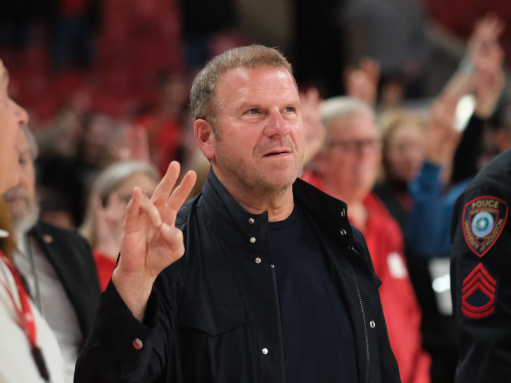 Tilman Fertitta still makes his presence felt around the University of Houston. (Photo by F. Carter Smith)