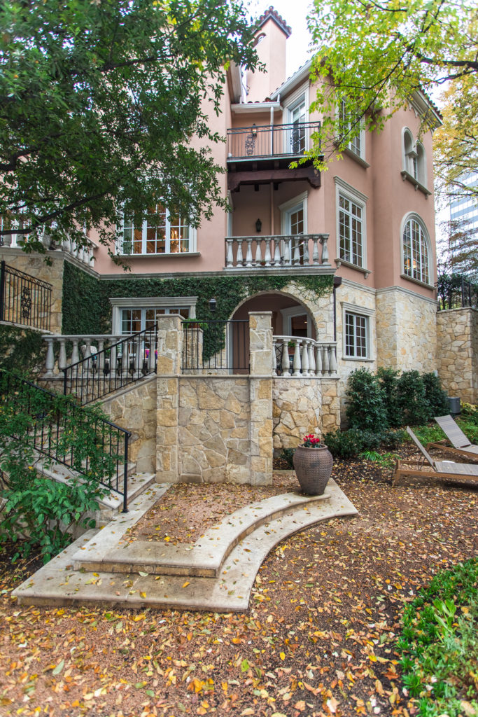 A three-story Italian villa is on the tour at Bel Air. (Photo by JD McLeod)