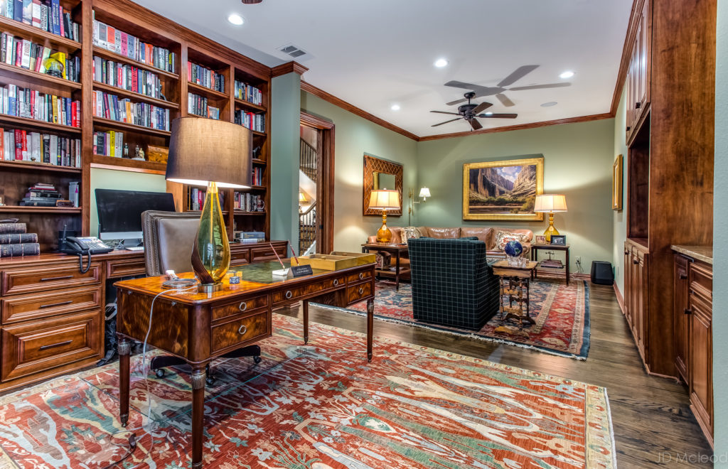 The 5,000-square-foot Bel Air home offers tons of rooms to gawk over.  (Photo by JD McLeod)