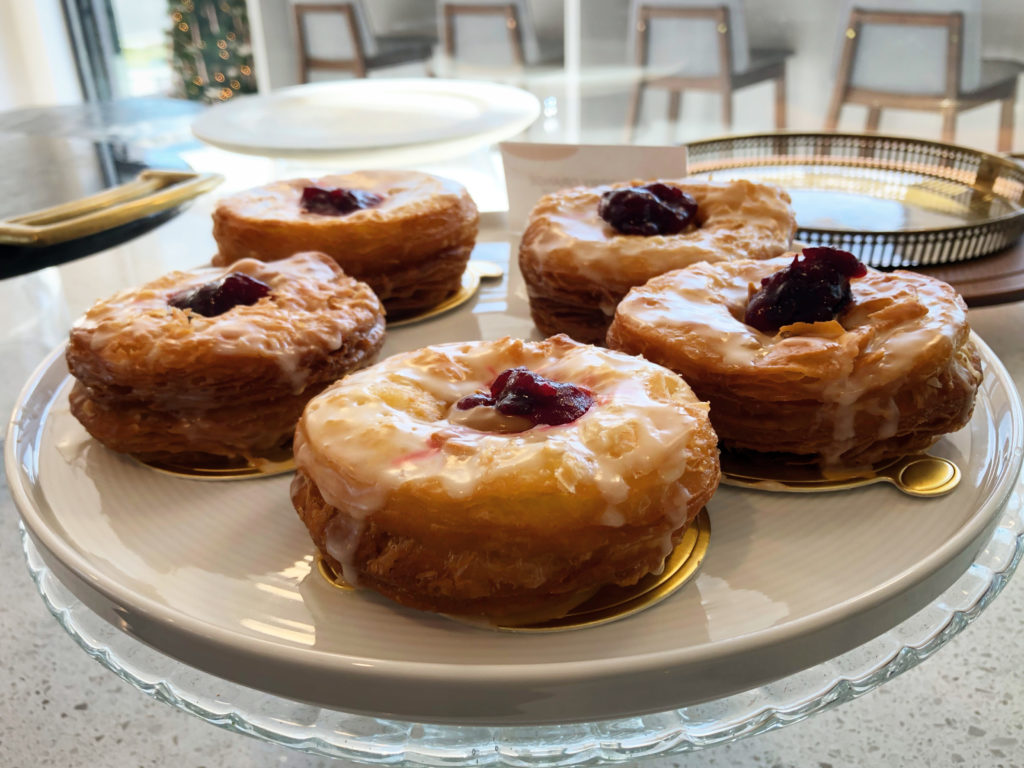 Cranberry Orange Biscoff Cronuts