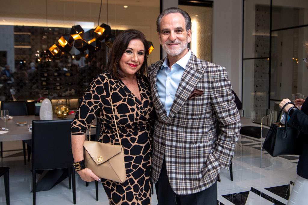 Debbie & Rudy Festari before COVID-19 kept them at home. (Photo by Michelle Watson CatchlightGroup.com)