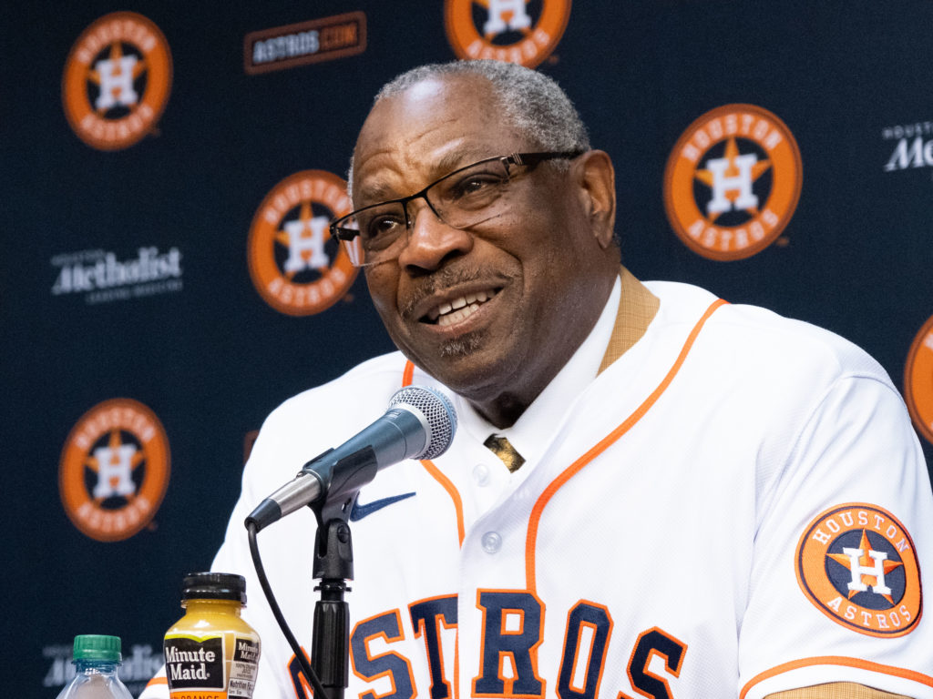 Dusty Baker knows that the Houston Astros give him one last chance to win a championship. (Photo by F. Carter Smith)