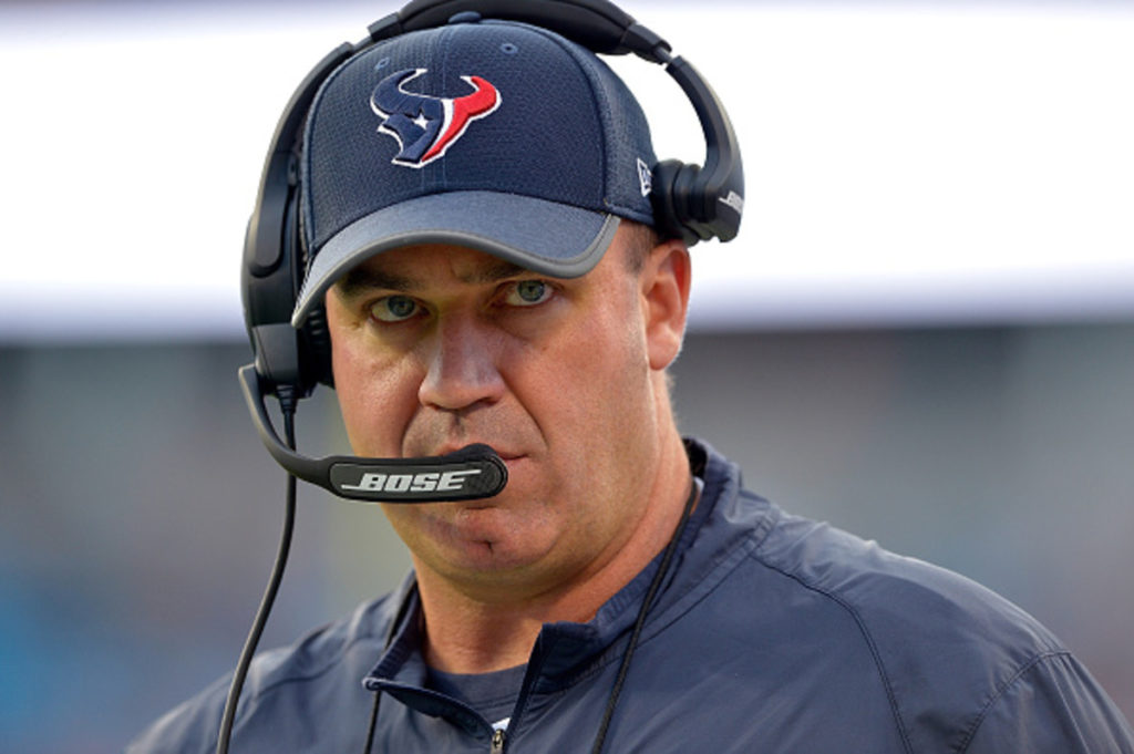 Houston Texans coach Bill O'Brien has his quarterback.