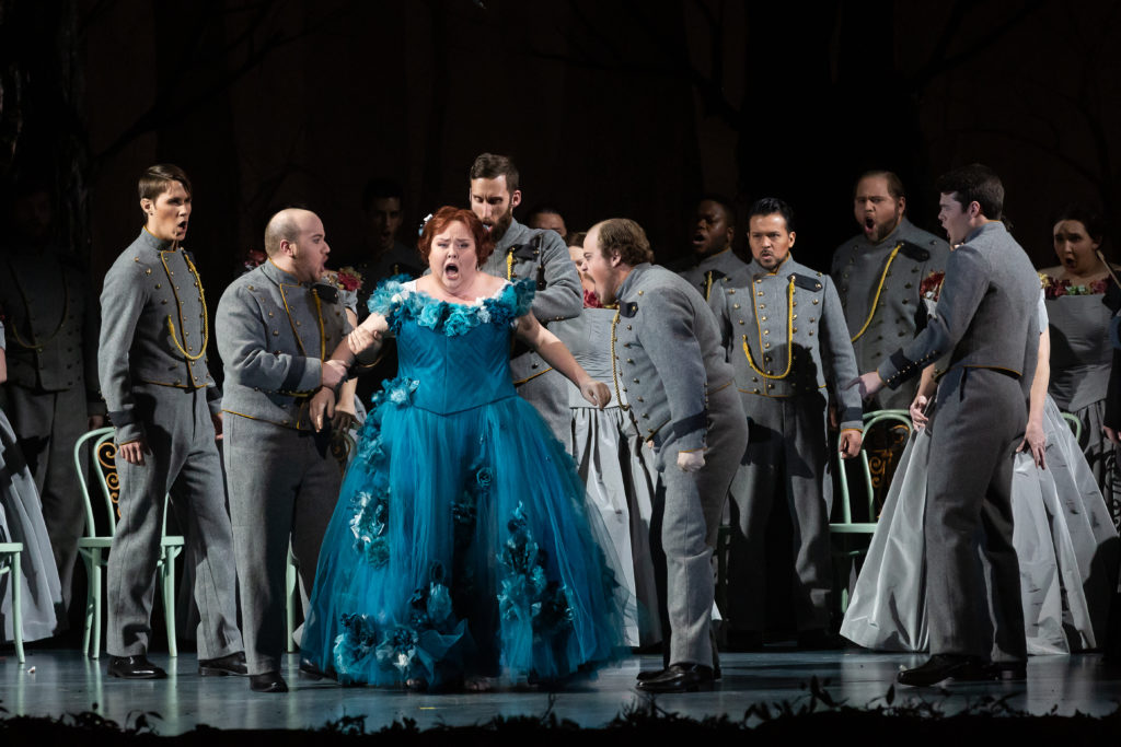 La Favorite proved to be a powerhouse Houston Grand Opera production. There will not be more of them until April 2021. (Photo by Lynn Lane)