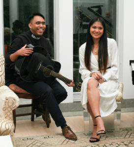 J.B. Baladad & Mary Montenegro (Photo by Chris P. Bachman)