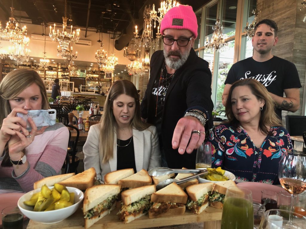 Clark Cooper Concepts partner Grand Cooper explains the Satisfy dish.