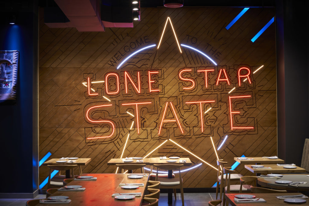 JAXON is certainly Texas-themed.