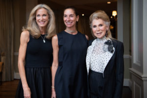 Harris County Hospital District Foundation Jubilee of Caring, Janet Hobby, Lisa Holthouse, Joan Schnitzer (Photo by Michelle Watson)