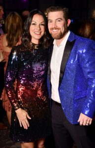 Lesley Schick (Co-Chair) & Barrett Schick (Photo by Dave RossmanCo)