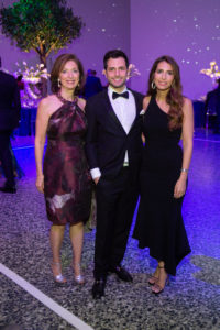 Lily Kooros; Kayvon and Shiva Tavakoli; Photo by Wilson Parish