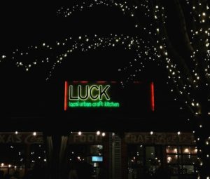 Luck caption read goodnight and good luck