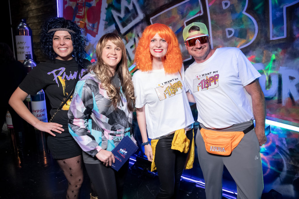 Mackenzie Hunter, Emma Luther, Katie and Bryan Pickard (Photo by Bruno )