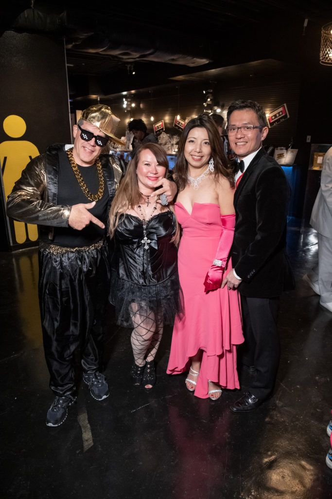 Matt and Donna Viviano, Debbie and Marvin Chang (Photo by Bruno )