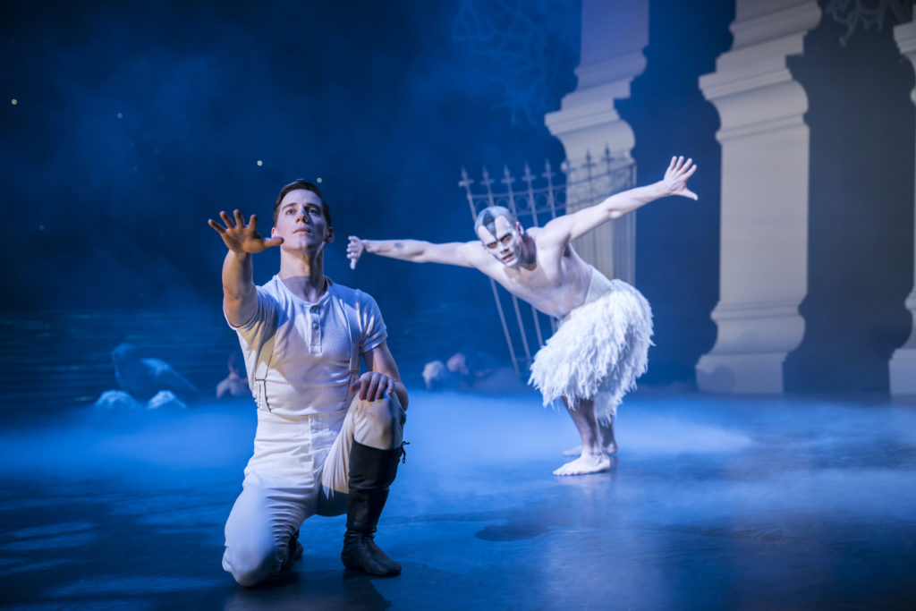 Wild swans won't be tamed in Swan Lake.  (Photo by  Johan Persson)