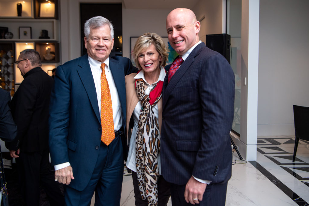 Mike Turner & Terrie Hogan Turner, Jeremy Newton (Photo by Michelle Watson CatchlightGroup.com)