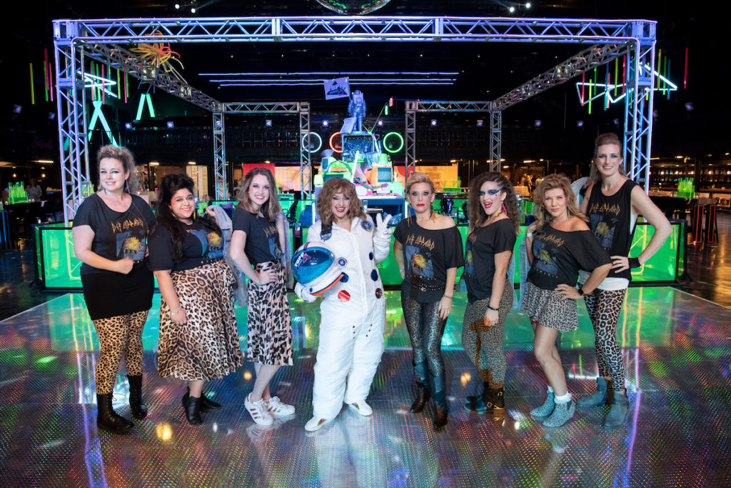 Paige Chenault and The Birthday Party Project Team (Photo by Bruno )