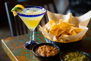 A trio of must-haves: chips, salsa, and marg. (Photo by Shannon O'Hara)