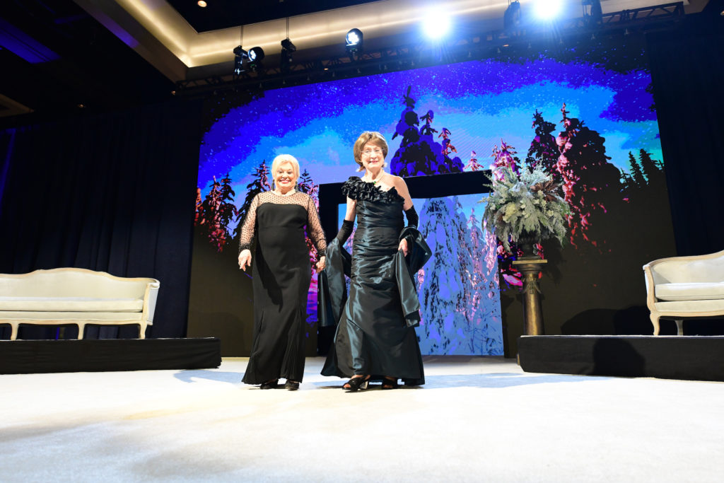 Honorary chairs Sidney Faust and Cora Sue Mach (Photo by Daniel Ortiz)