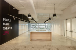 Stages offices at The Gordy redefine back-of-the-house operations. (Photo by Amitava Sarkar)