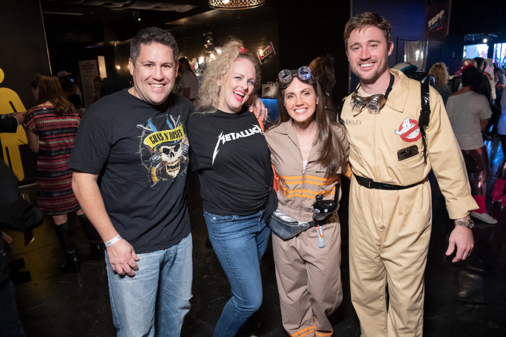 Waldo and Griffin Gonzalez, Chelsea and Parker Bailey (Photo by Bruno )