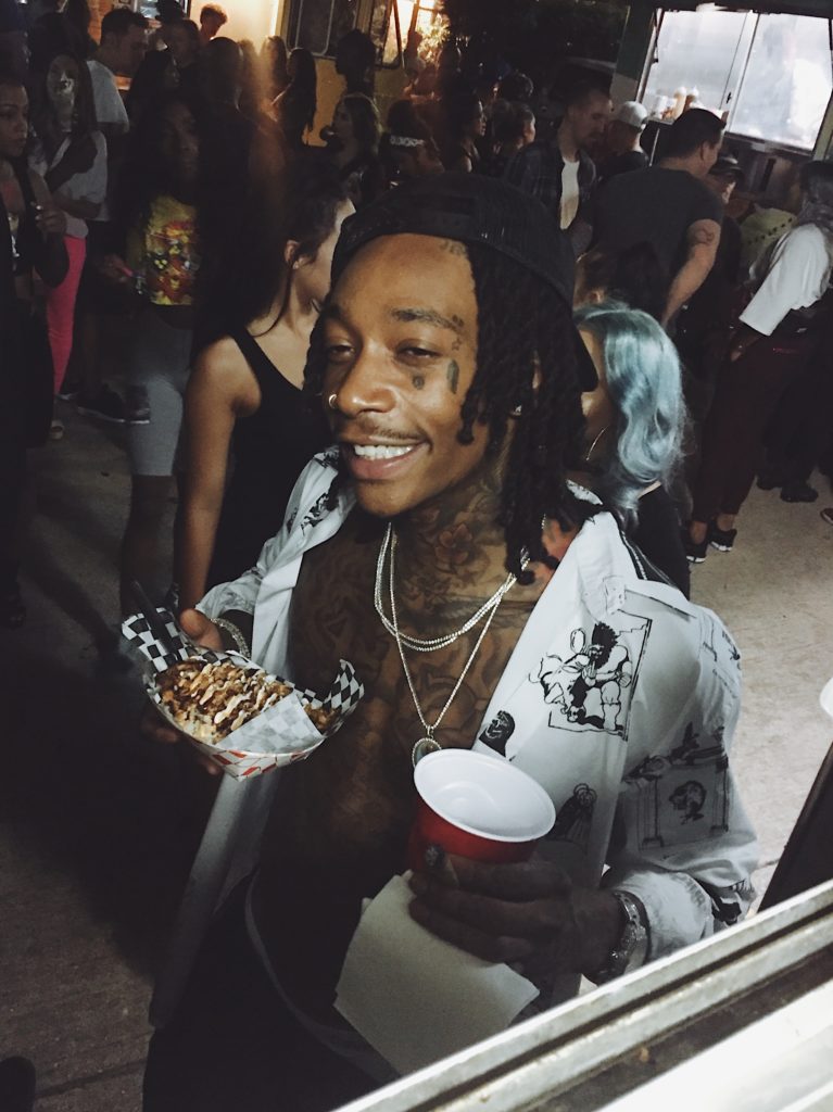 Wiz Khalifa is a Sticky's fan.