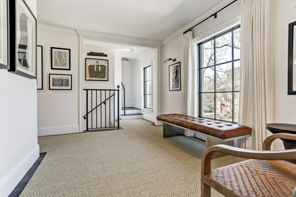 Second floor landing. (Photo by TK Images)