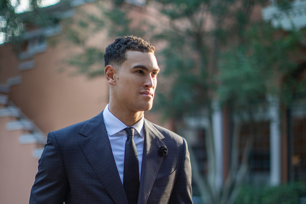 dwight powell suit