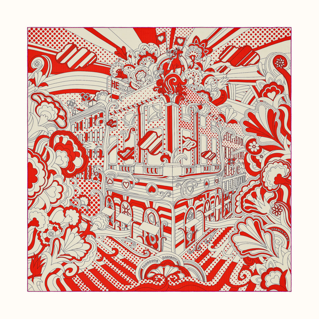 Forget a note card, I want an Hermés printed item this Valentine's Day. 