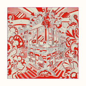 Hermes Shawl Valentines Day