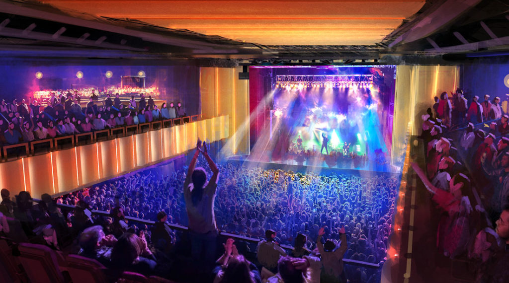 The new music venue, The HiFi will offer a high-tech, intimate live music experience. 