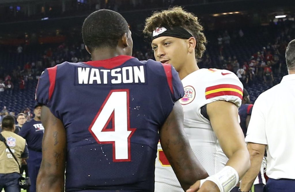 Patrick Mahomes Deshaun Watson