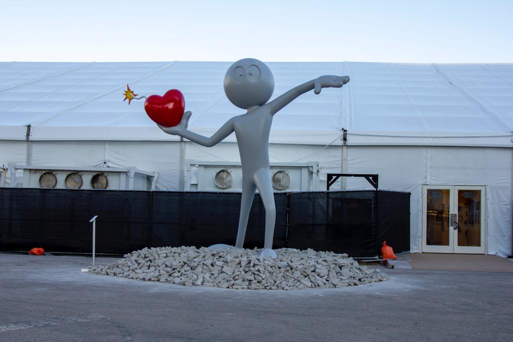 Bill Hutchinson just purchased Love Bomb by Kai for the Design District.