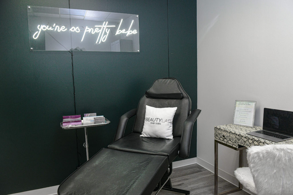 The Beauty Lab River Oaks offers a full menu of facials and other beauty treatments.