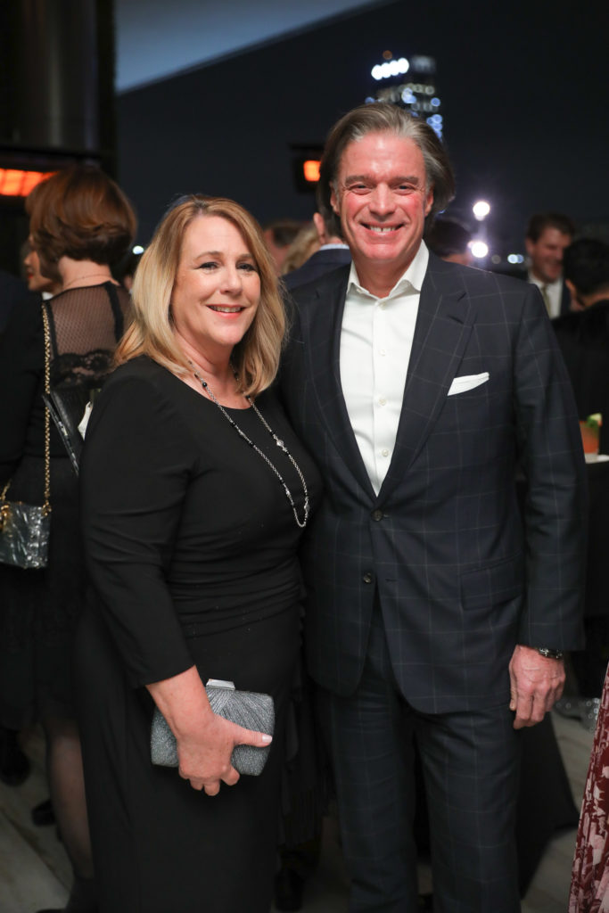 Neiman Marcus public relations manager Stacey Swift, Neiman Marcus vice president and general manager Stephen Brunelle (Photo by Johnny Than)