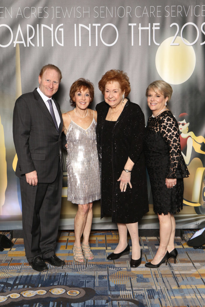 David Stein, Judy Yambra, Evelyn Reichenthal, Andrea Stein (Photo by Joe Vela)