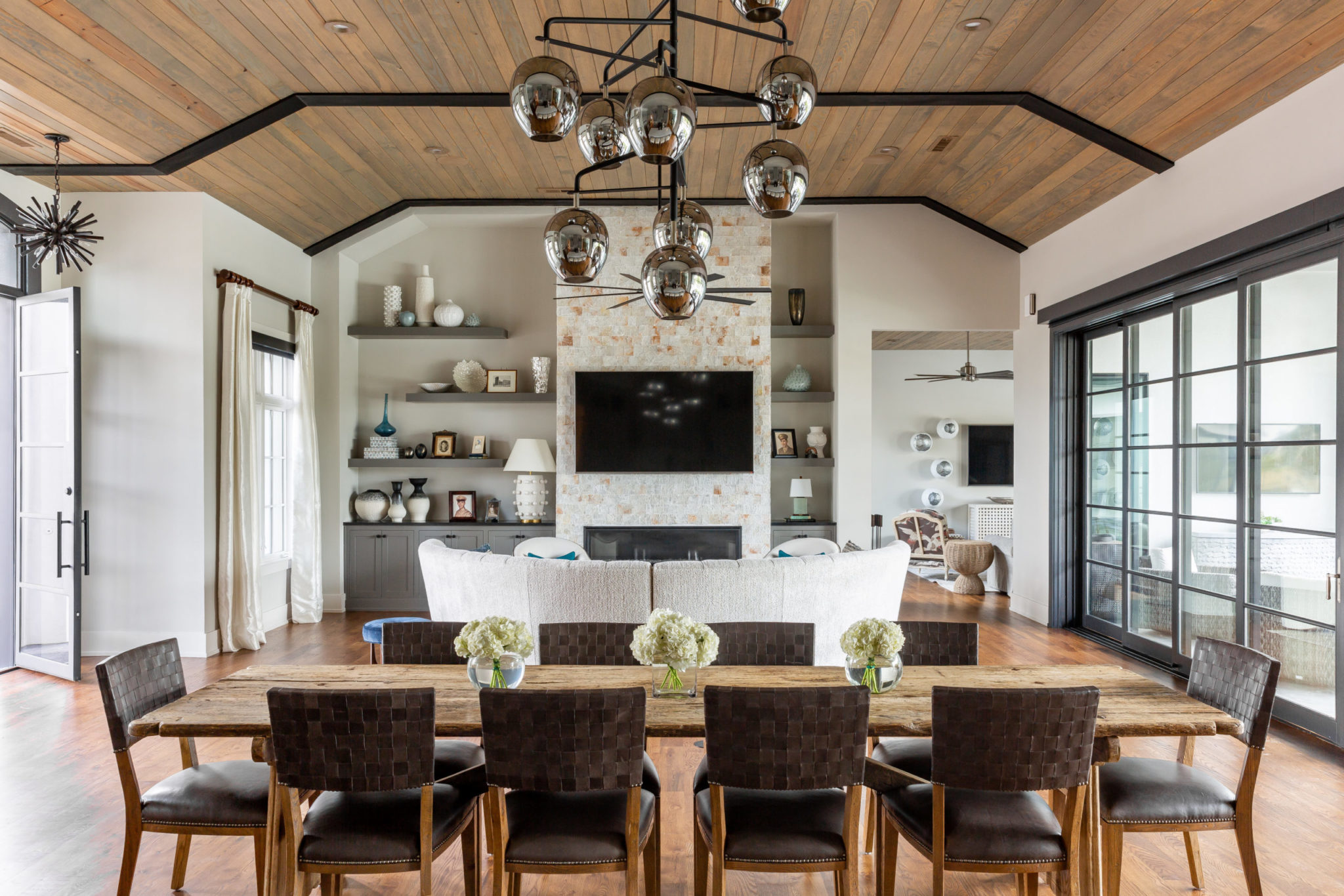 Beyond Unique Flower Mound House Brings a Four Seasons Vibe to Texas