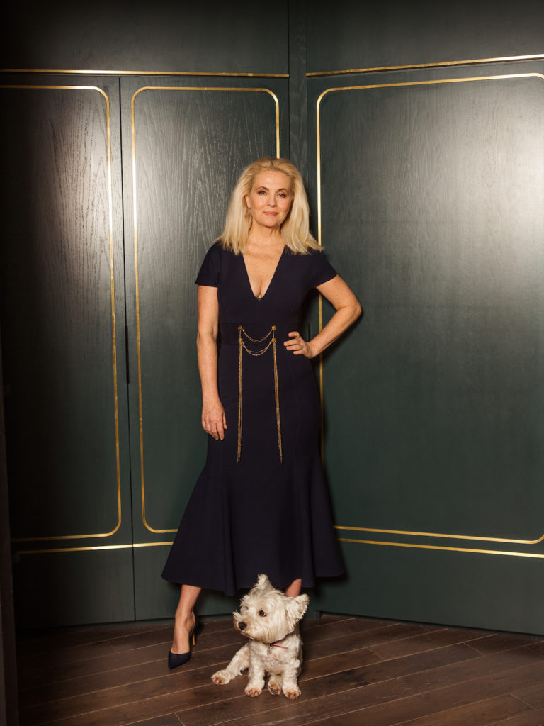 Cornelia Guest and Olive Guest, photographed by Lauren Withrow for PaperCity at the Virgin Hotel Dallas