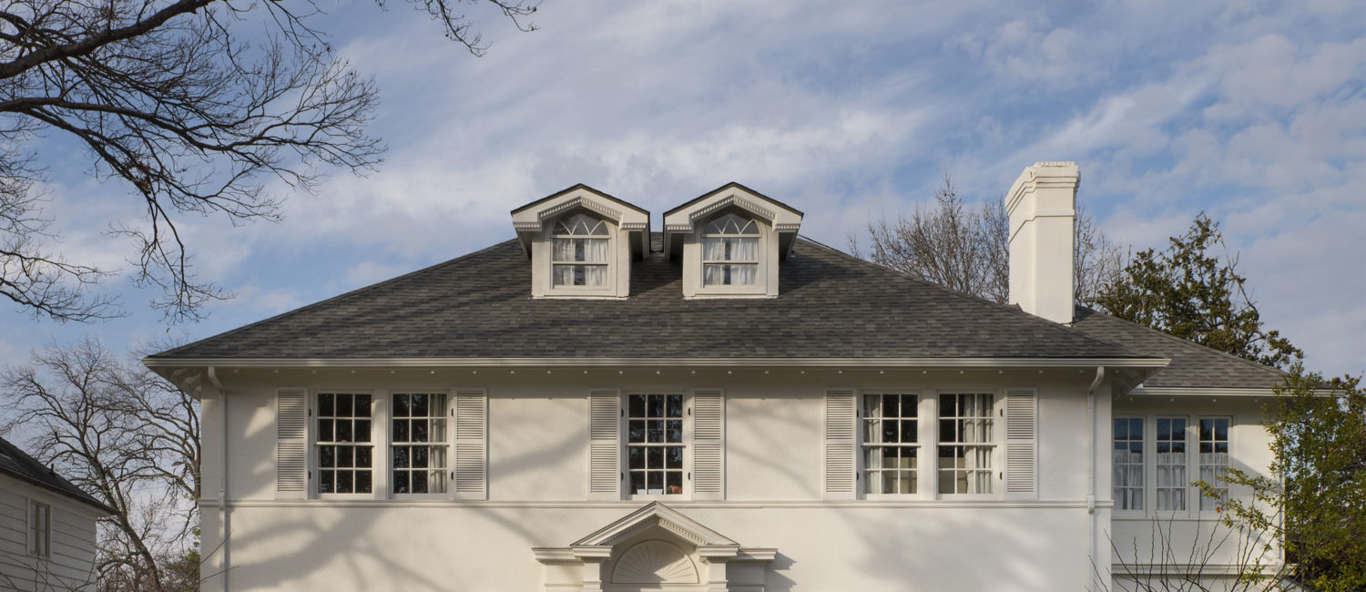 The Ogden home in Park Cities was built in 1921 and renovated in 2019. (Photo by Danny Piassick)