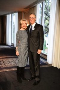 Leisa Holland-Nelson & Bob Bowman at the El Centro del Corazon luncheon.