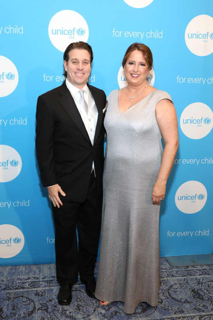 Aaron & Catie Enrico (Photo by Rick Kern/Getty Images for UNICEF USA)
