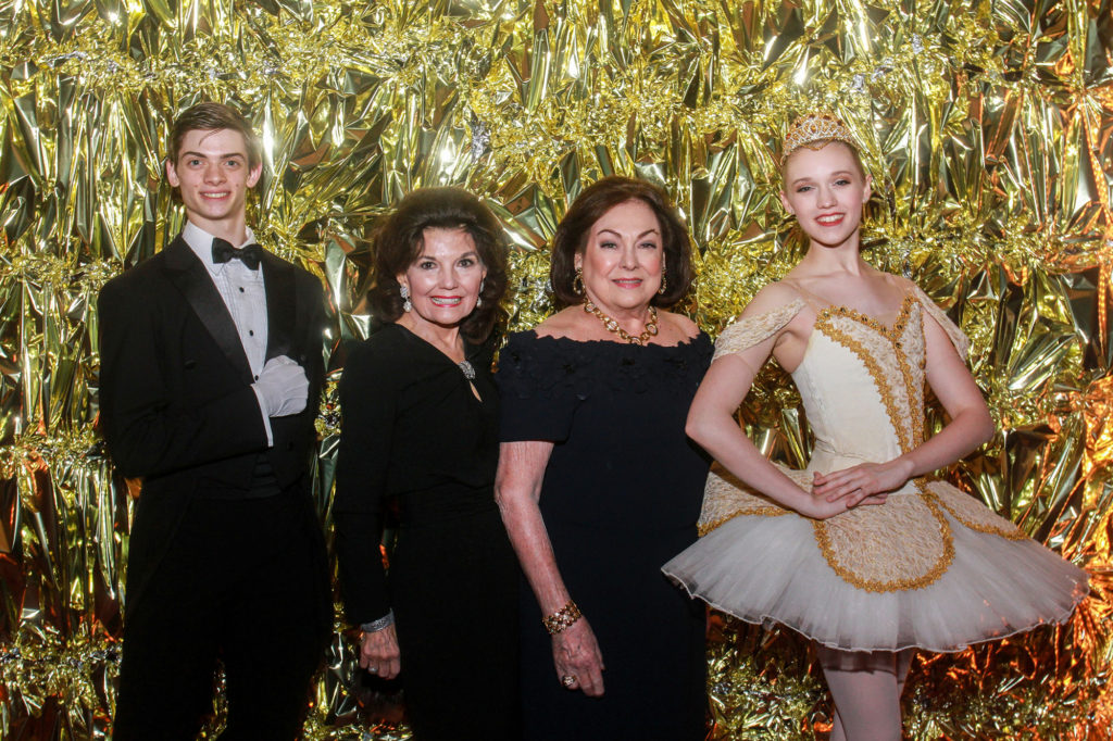 Academy dancers with Linda McReynolds, Rose Cullen (Photo by Gary Fountain)